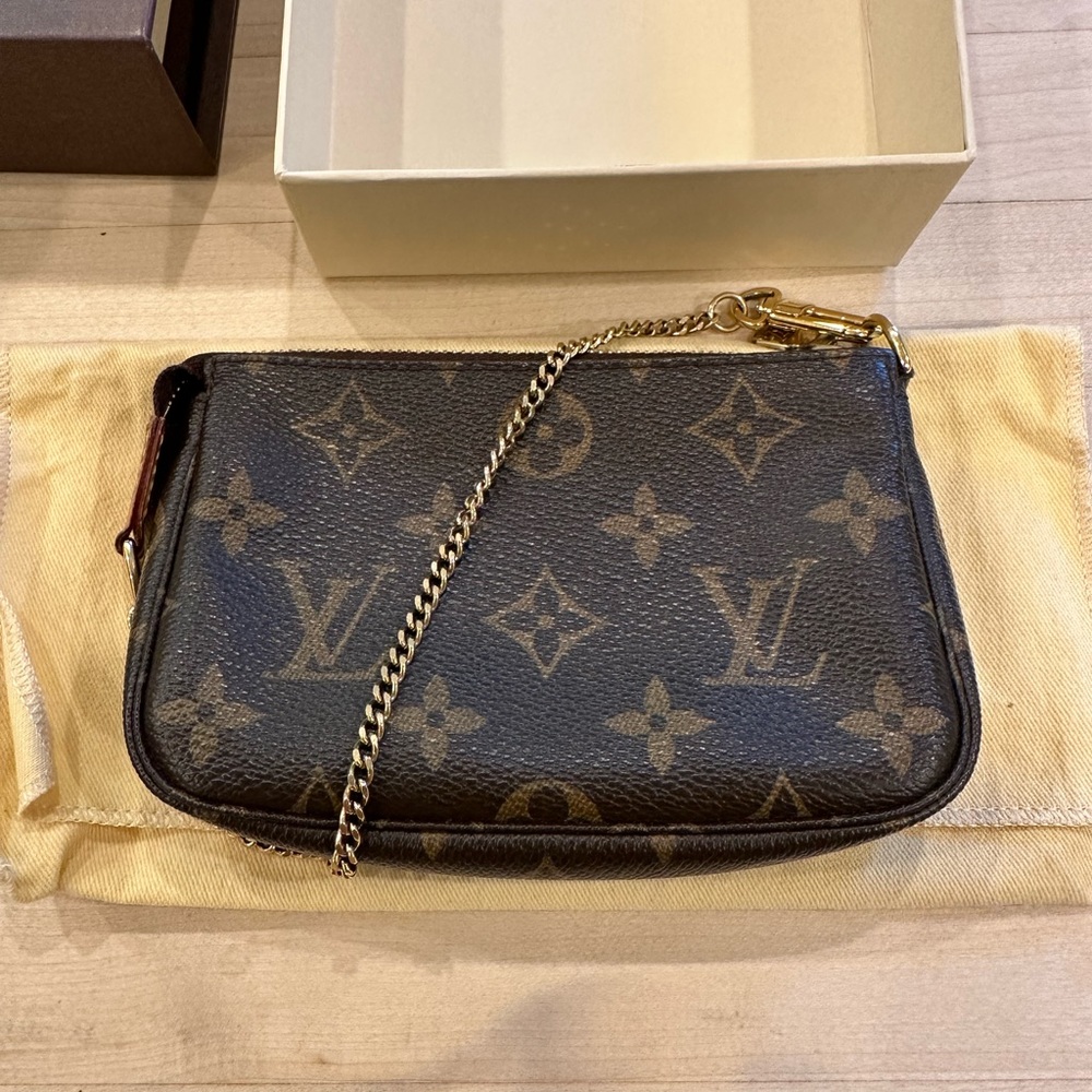 LOUIS VUITTON Mini Pochette Monogram
